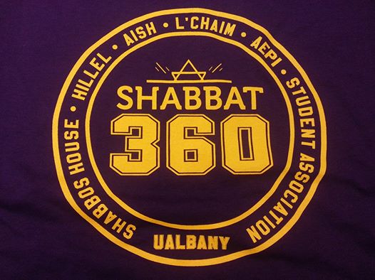 UAlbanyShabbat360Tshirt